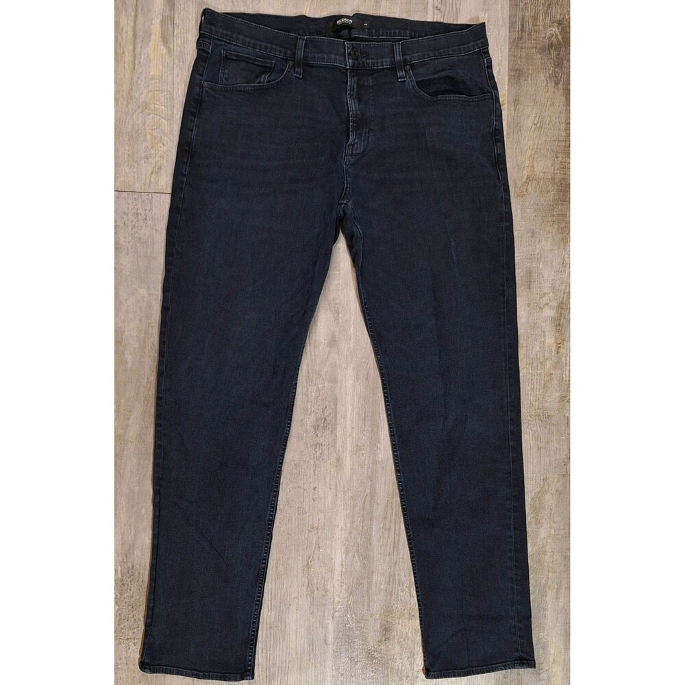 Mens Hudson Jeans Blake Slim Straight Dark Blue 40x35 Denim Men's Fashion
